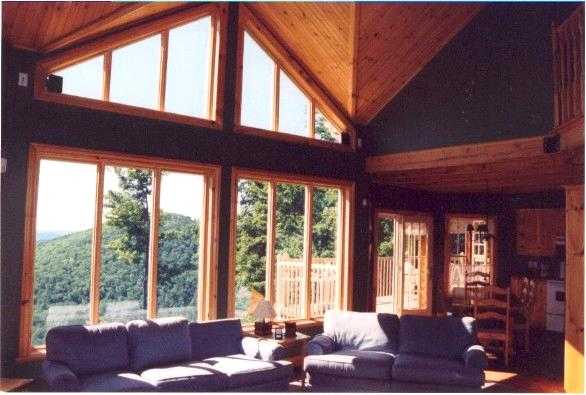 intérieur chalets quebec